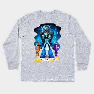 ice cream man Kids Long Sleeve T-Shirt